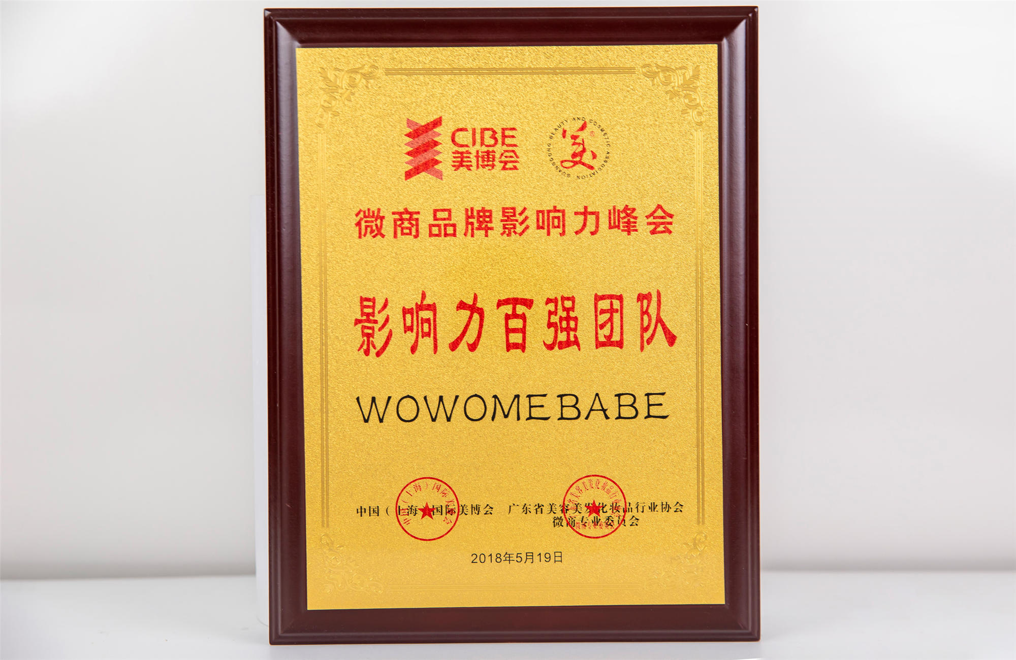 中國（上海）國際美博會影響力百強團隊